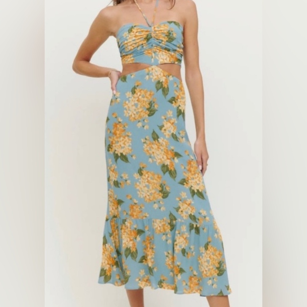 Like-new Reformation Riya Dress